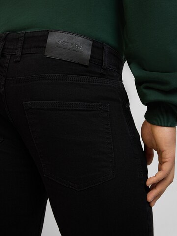 WOTEGA Slim fit Jeans 'Justin' in Black