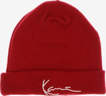 Karl Kani Hat & Cap in One size in Red: front