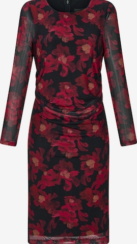 Goldner Kleid in Schwarz: Vorderseite