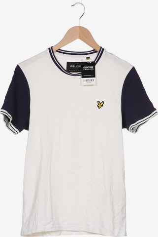 Lyle & Scott T-Shirt S in Weiß: predná strana