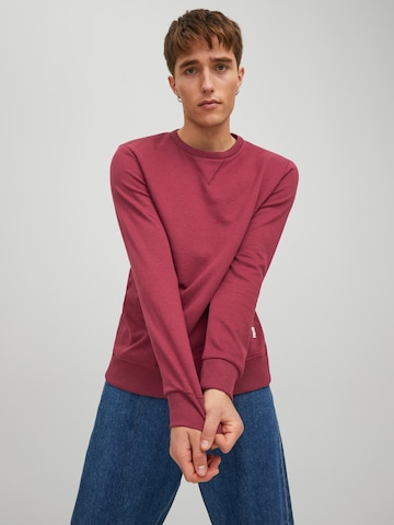 Sweat-shirt JACK & JONES en rouge