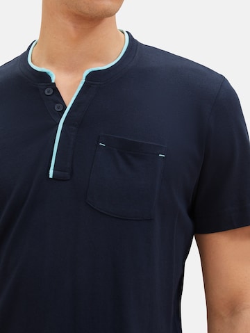 TOM TAILOR - Camiseta 'Serafino' en azul