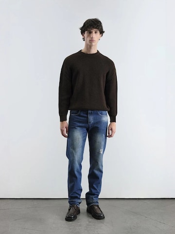 Giesto Trui 'Pullover' in Bruin