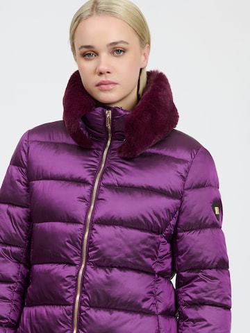 Influencer Vinterjakke i lilla