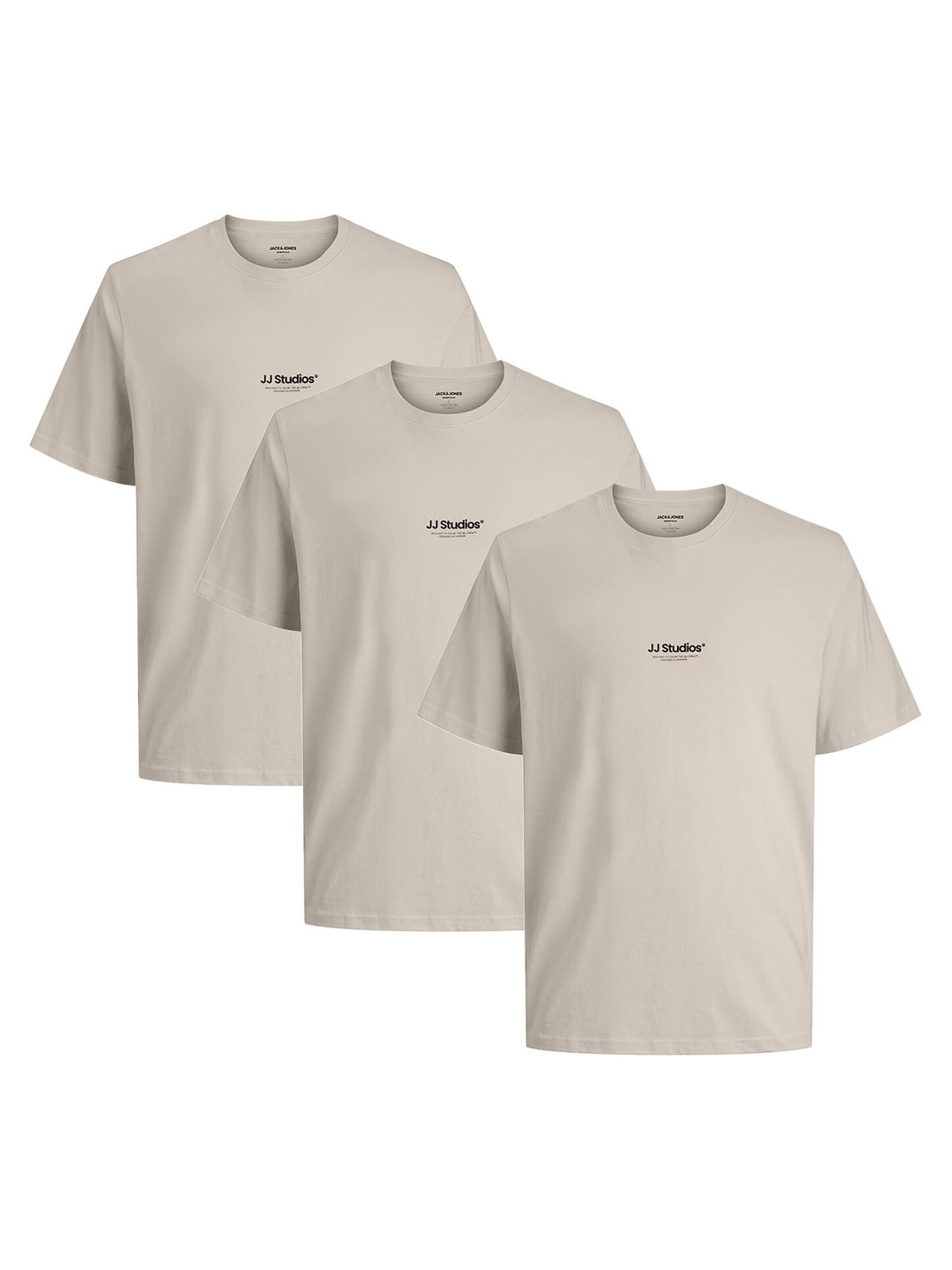 JACK & JONES Shirt 'Soho'‌‌ in Beige: Vorderseite