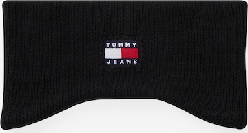 juoda Tommy Jeans Galvos juosta 'HERITAGE': priekis