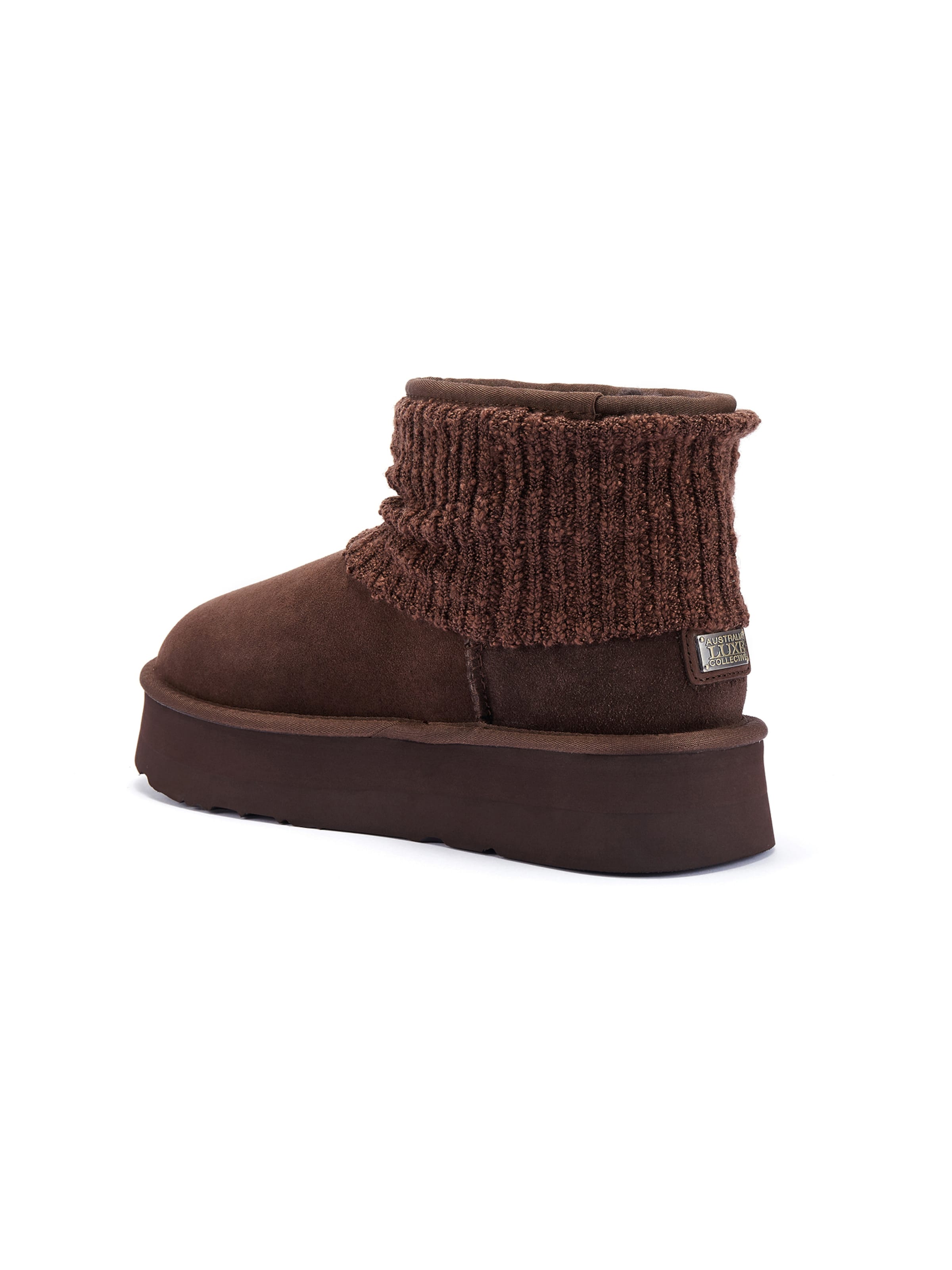 Bottines 'FAME ULTRA' Australia Luxe Collective en marron : derrière