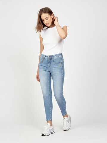 Gang Loose fit Jeans '94AMELIE CROPPED' in Blue