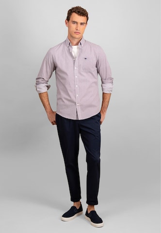 FYNCH-HATTON Comfort Fit Hemd in Rot