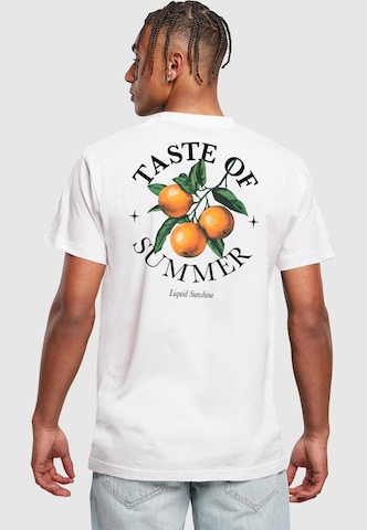 Mister Tee - Camiseta 'Taste Of Summer' en blanco: frente