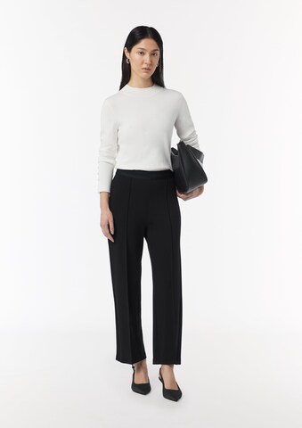COMMA Regular Broek in Zwart