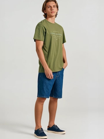 Funky Buddha Shirt in Green