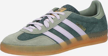 ADIDAS ORIGINALS Низкие кроссовки 'Gazelle' в Зеленый: спереди