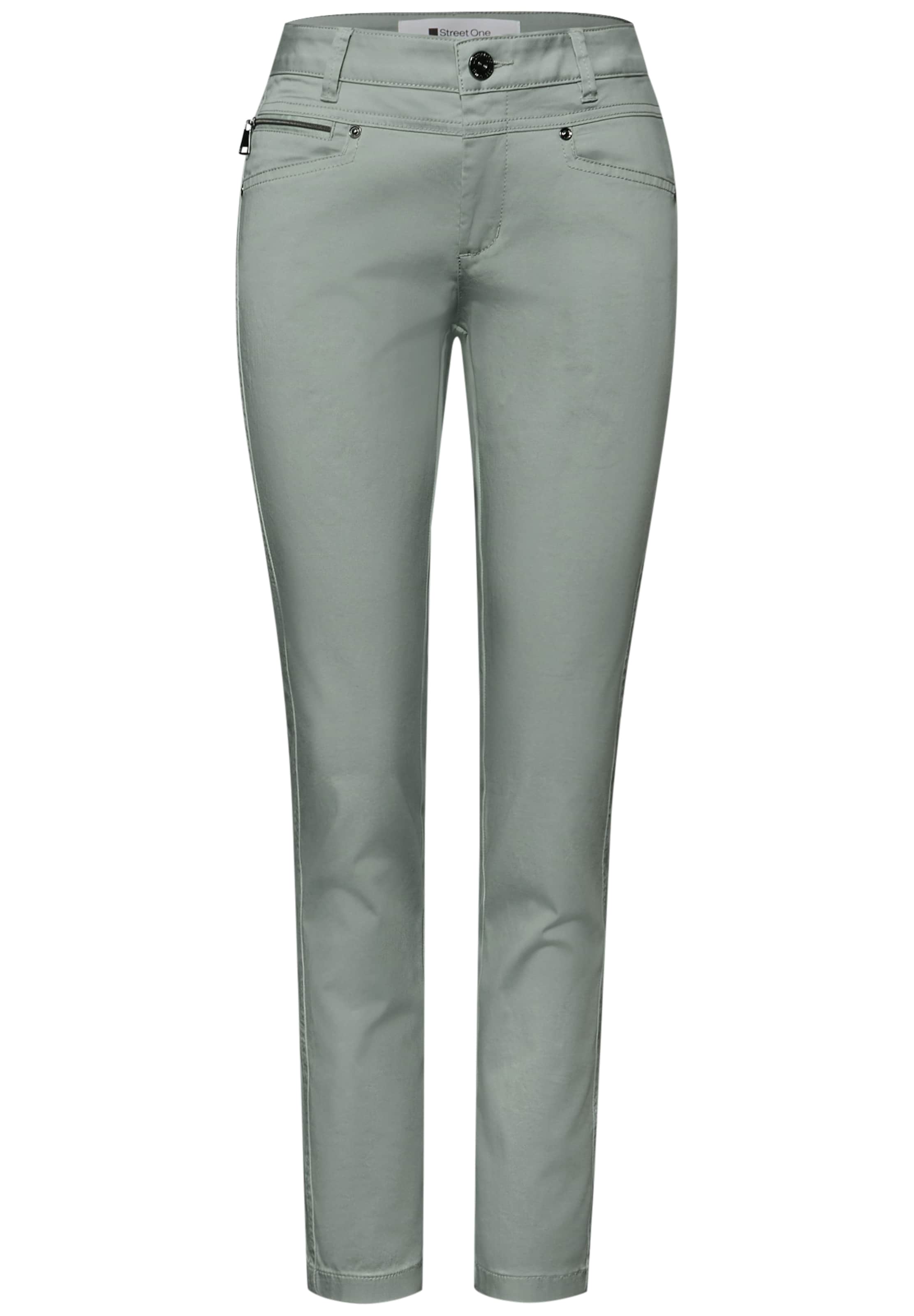 STREET ONE Hose in Grün: Vorderseite