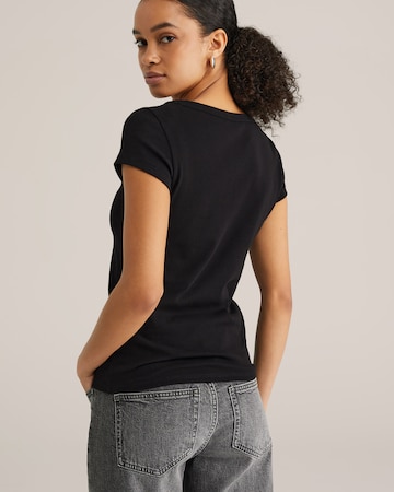 WE Fashion T-Shirt in Schwarz