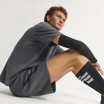 ADIDAS SPORTSWEAR Ohlapna forma Športne hlače 'Z.N.E.' | siva barva