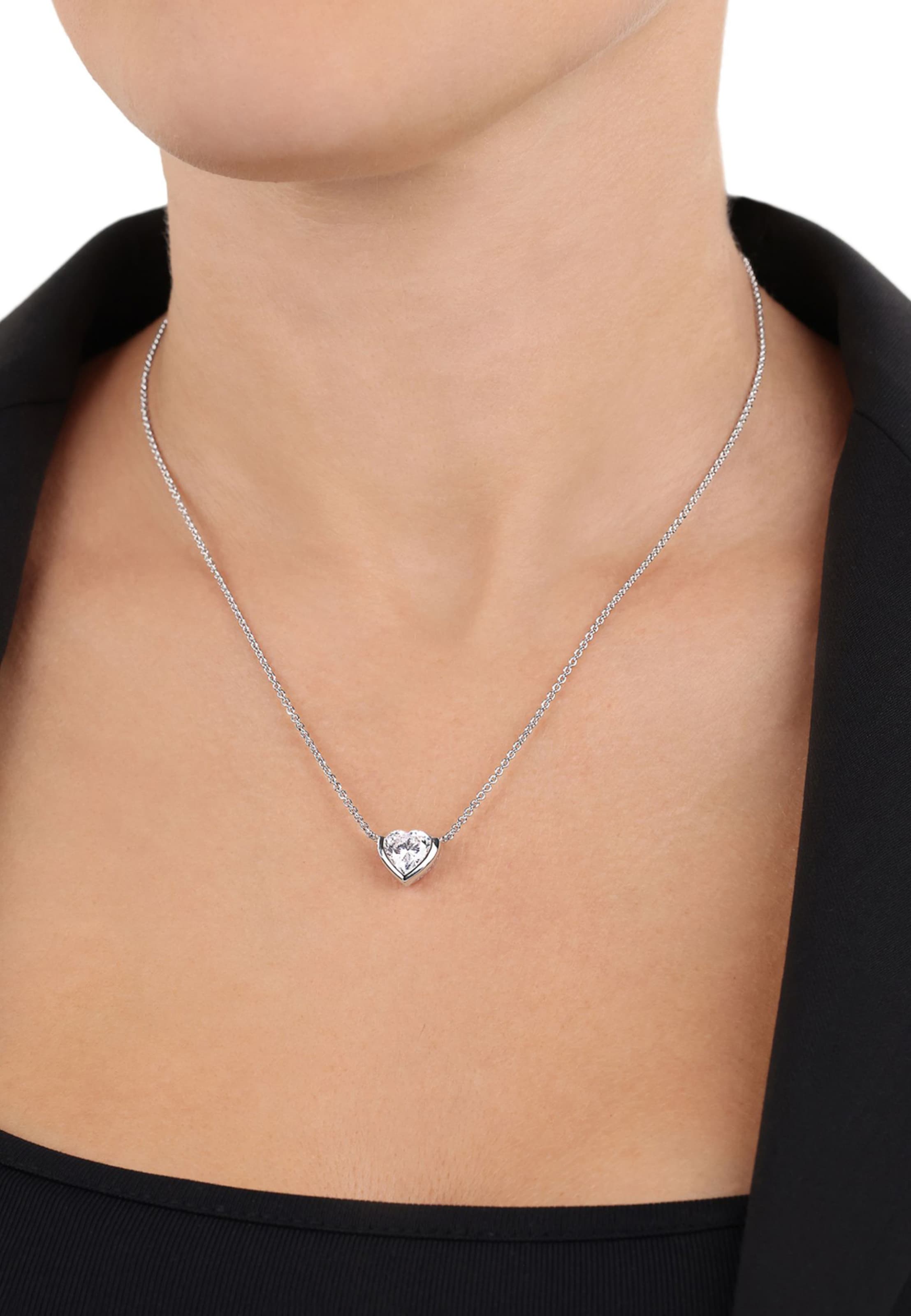 JOOP! Ketting 'Collier' in Zilver