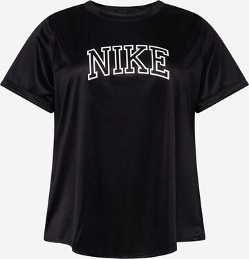 Tricou funcțional de la Nike Sportswear pe negru: față