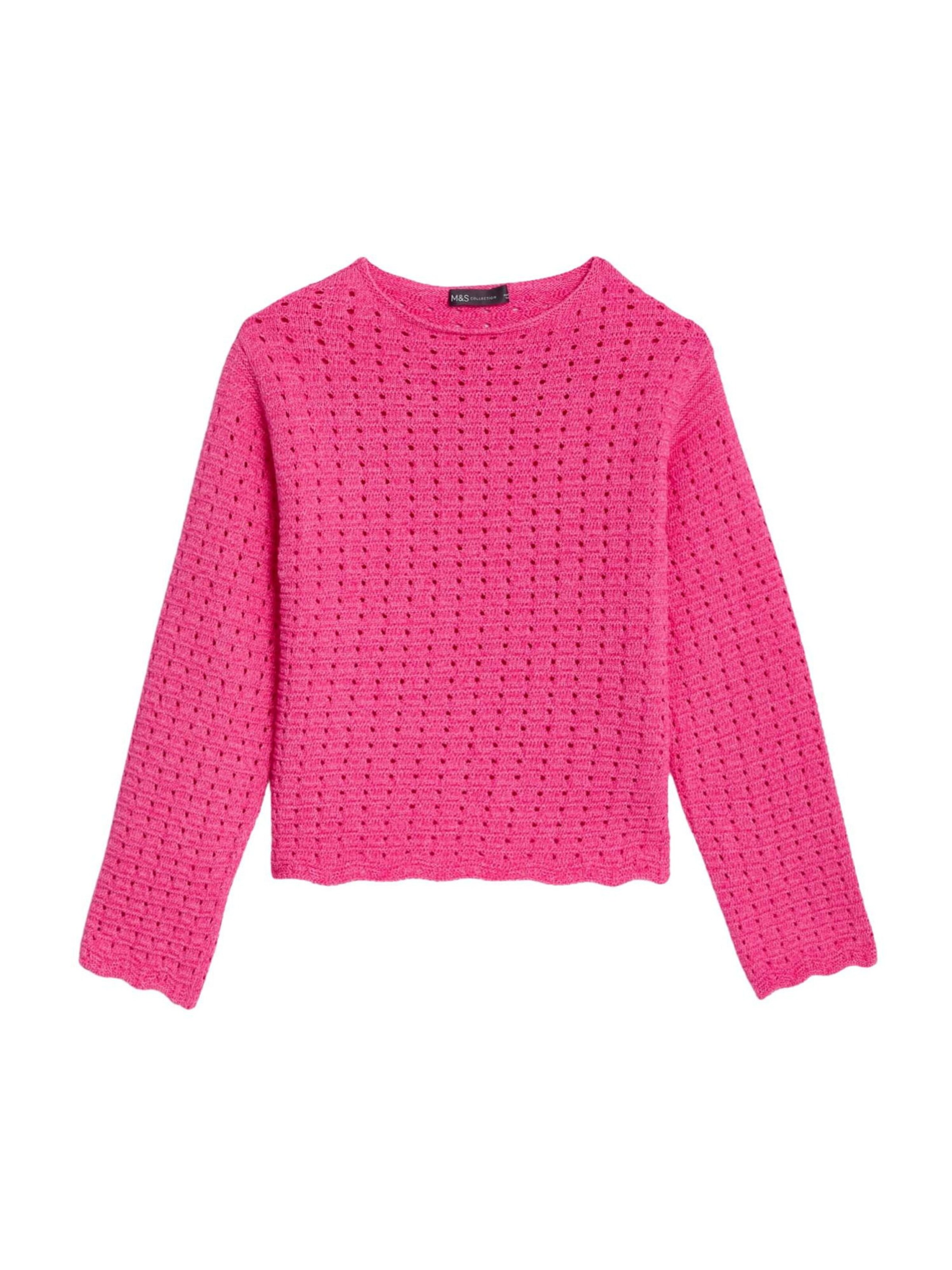 Marks & Spencer Sweater in Pink: front