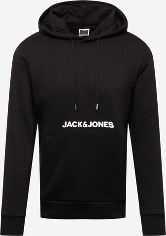 JACK & JONES Sweatshirt 'You' in Zwart: voorkant