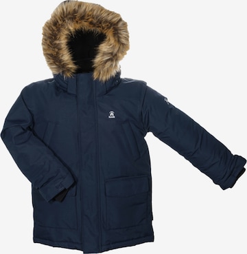Kamik Outdoor jacket 'Aden' in Blue: front