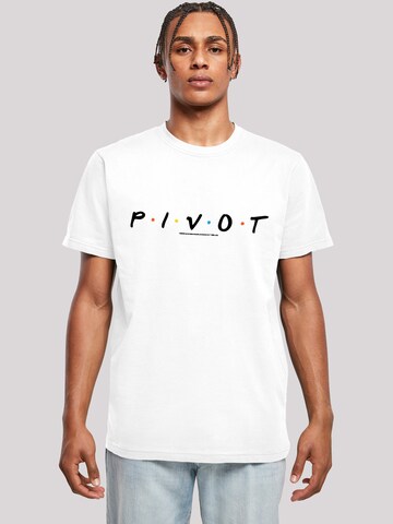 F4NT4STIC Shirt 'Friends Pivot' in White: front