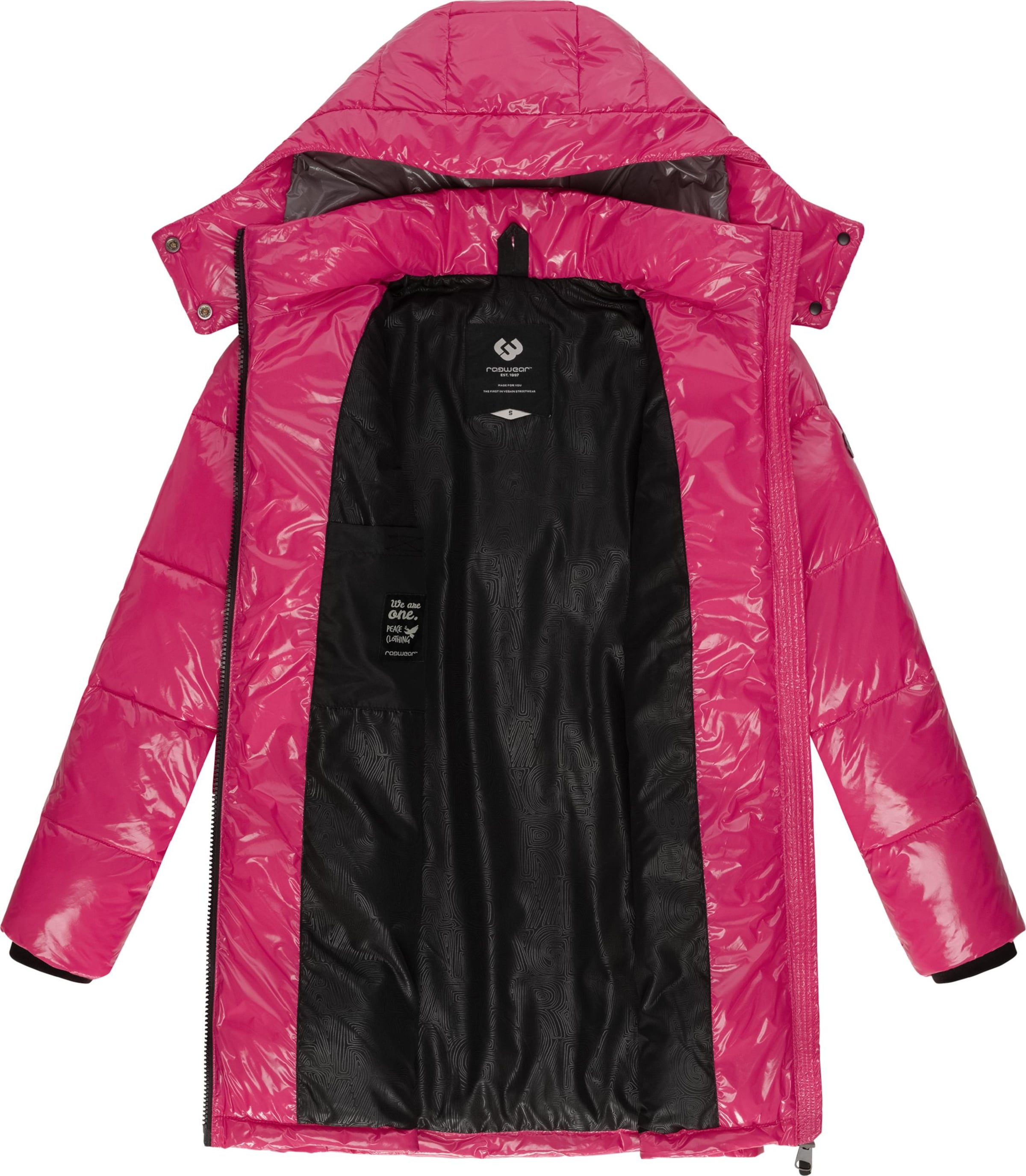 Veste d’hiver 'Roobie' Ragwear en rose