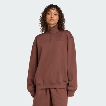 ADIDAS ORIGINALS Sweatshirt 'Essentials' in Braun: Vorderseite