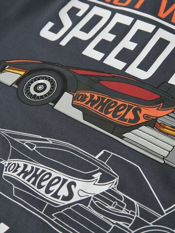 Tricou 'NKMSIDDI HOTWHEELS' de la NAME IT pe albastru