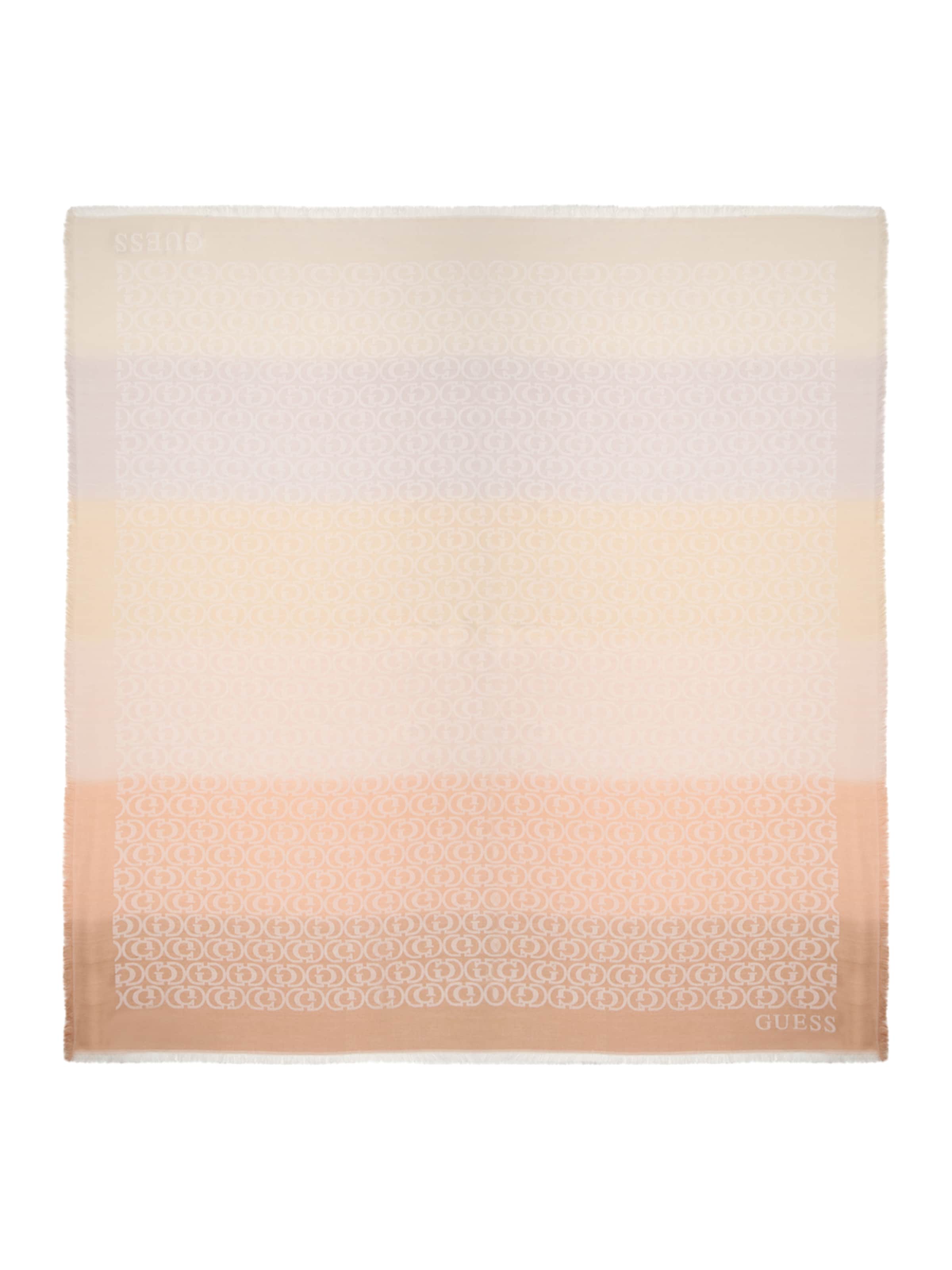 GUESS - Chal 'CALEBRA KEFIAH 130X130' en rosa: frente