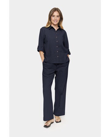 SAINT TROPEZ Blouse 'Zalinda' in Blauw