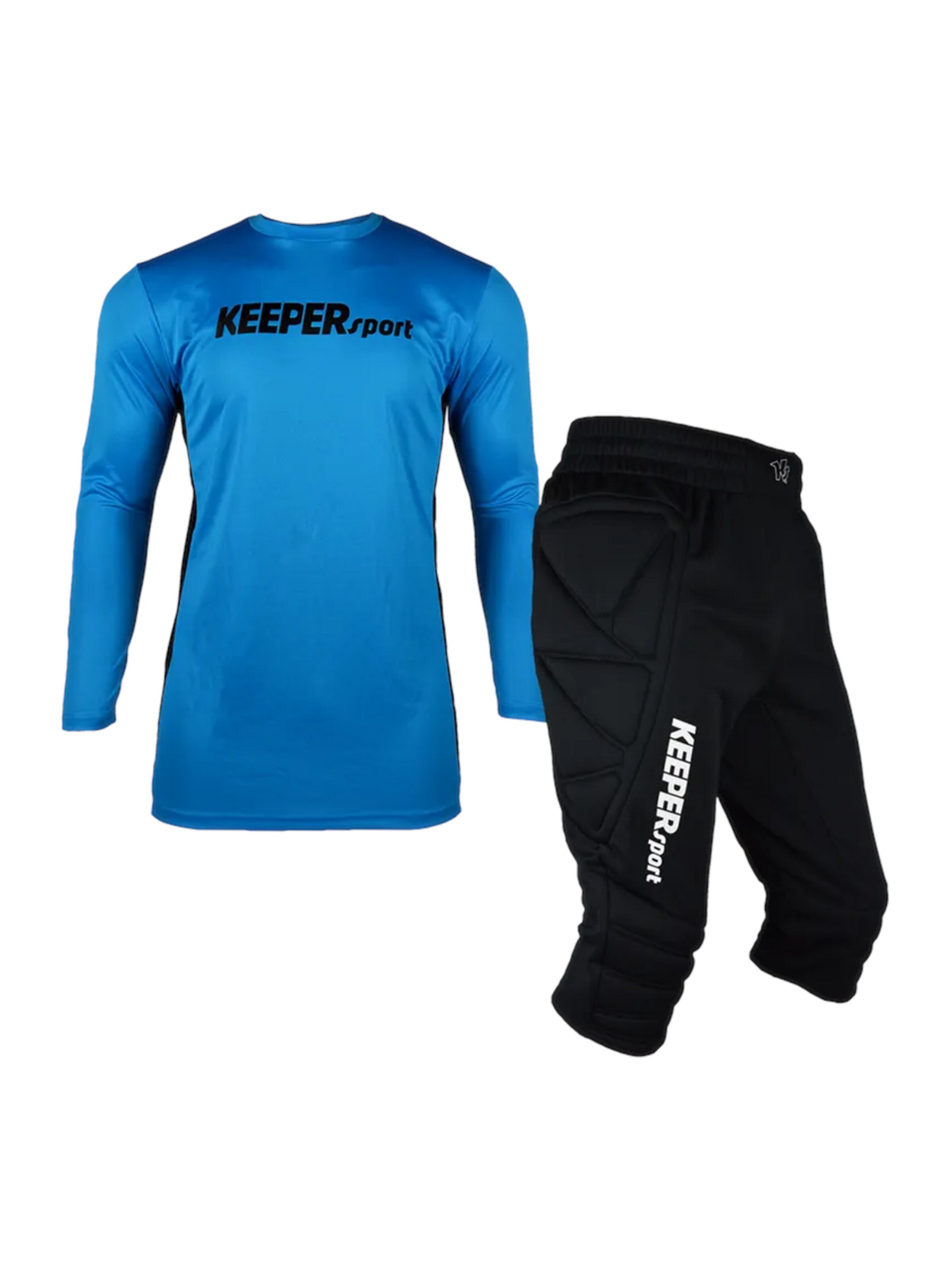 KEEPERsport Trainingsanzug in Blau: Vorderseite