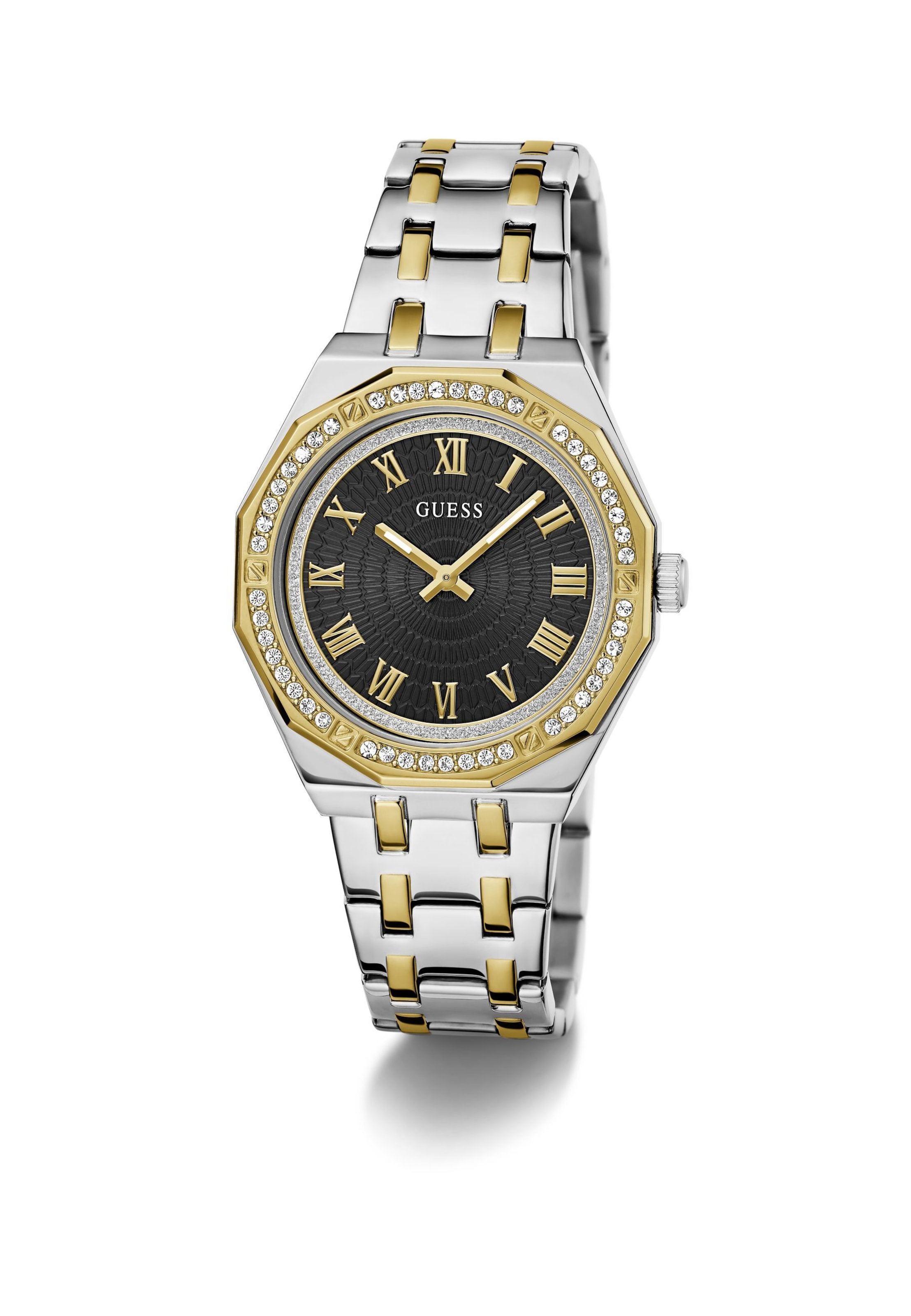 GUESS Analogt ur 'Desire' i sølv