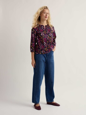 Seasalt Cornwall Blúz 'Watercolour Sketch' - kék