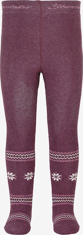 STERNTALER Tights in Purple: front