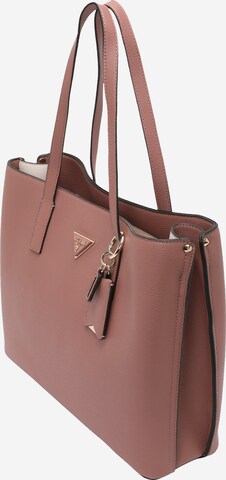 Cabas 'Meridian' GUESS en rose : devant