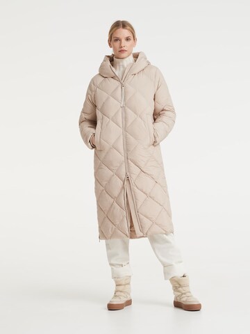 Manteau d’hiver 'Hubine' OPUS en beige : devant