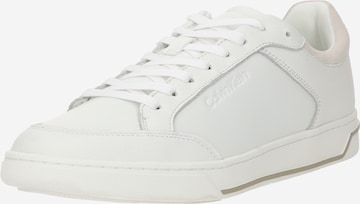 Calvin Klein Låg sneaker i vit: framsida