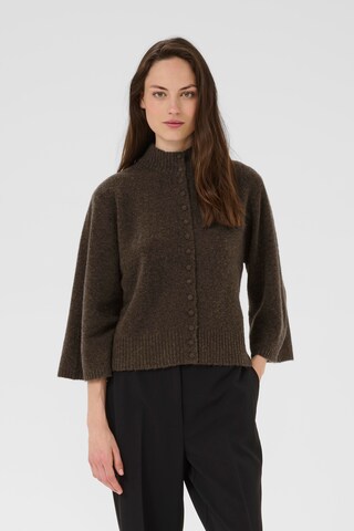 KAREN BY SIMONSEN Cardigan 'KBDream' i brun: forside