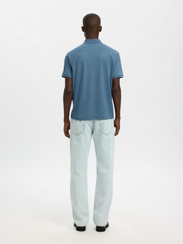 SELECTED Tričko 'SLHFAVE' – modrá