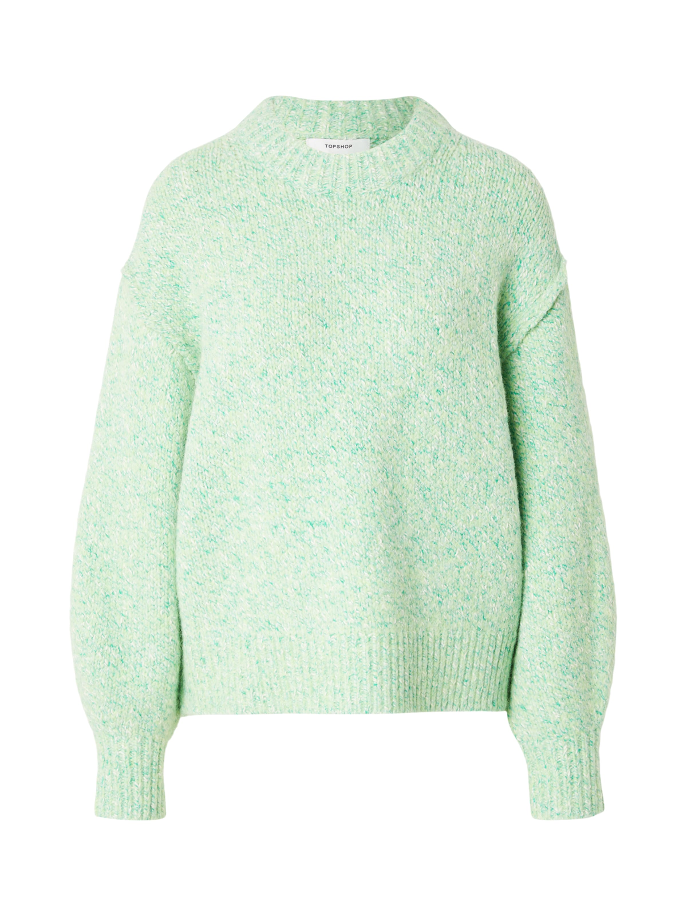 TOPSHOP Sveter 'ANNA' - Zelená: predná strana