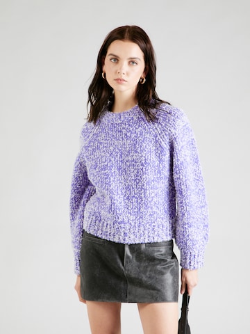 Samsøe Samsøe Sweater 'Aria' in Purple: front