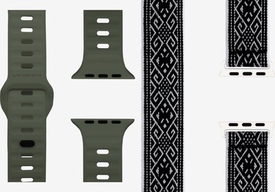 WRISTR Smartwatch-Armband 'Nova-Motus-Solo' in One Size in grün / schwarz, Produktansicht