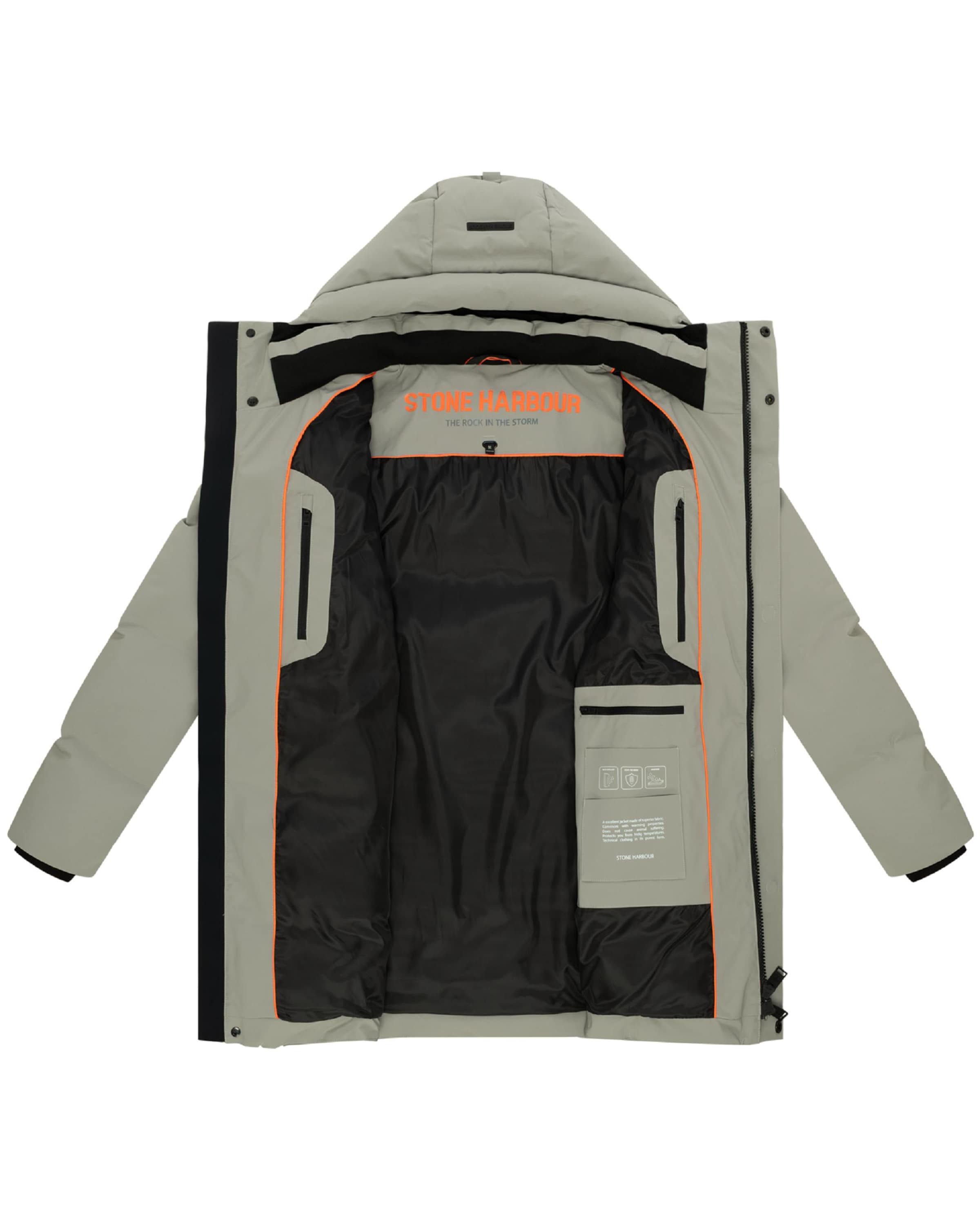 STONE HARBOUR Mantel 'Darianoo XX' in Grau