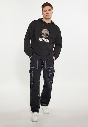 TUFFSKULL Sweatshirt in Schwarz