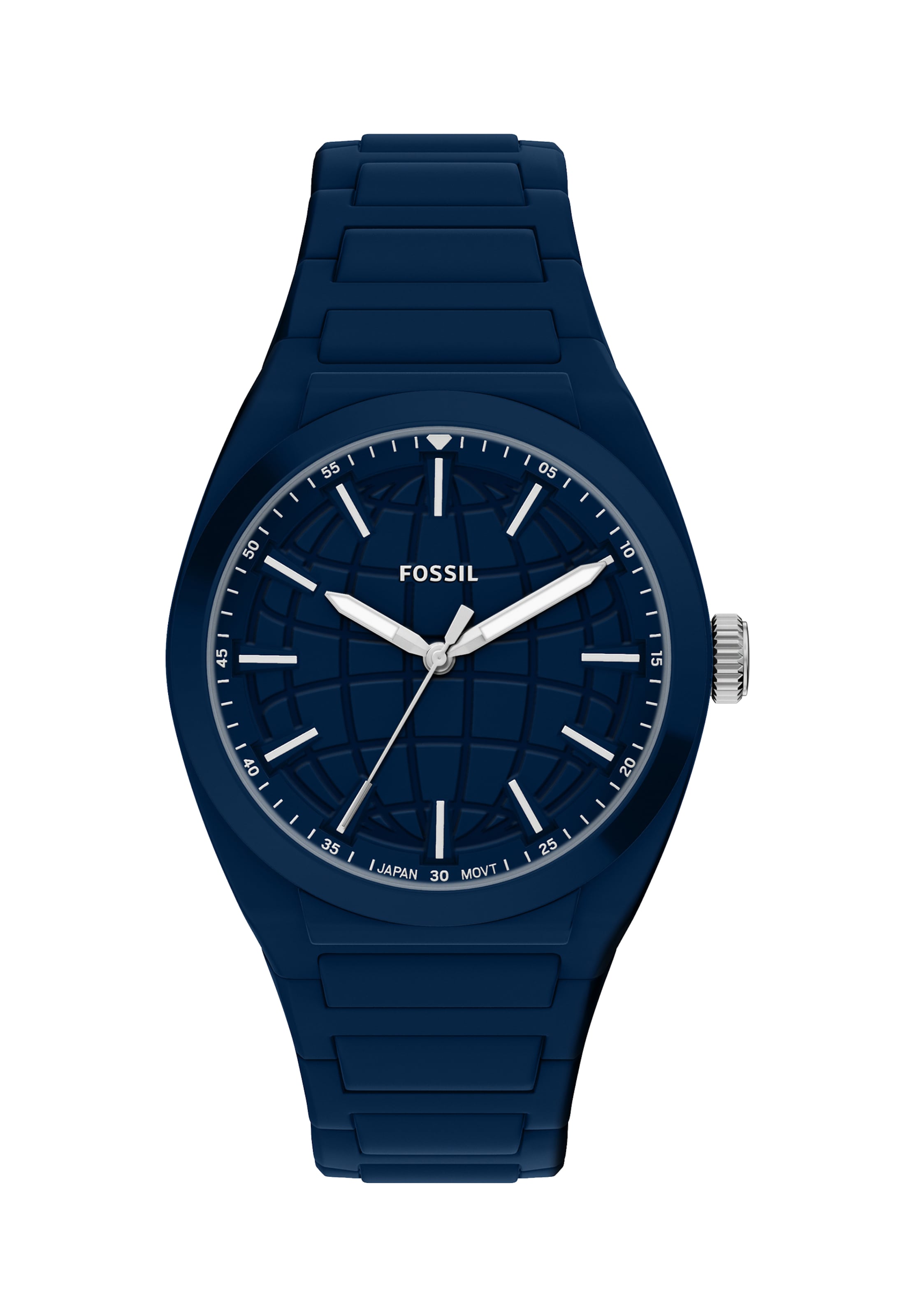 FOSSIL Аналоговые часы 'EVERETT' в Синий