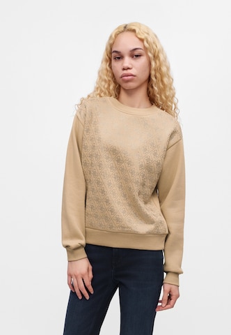 GUESS Sweatshirt in Beige