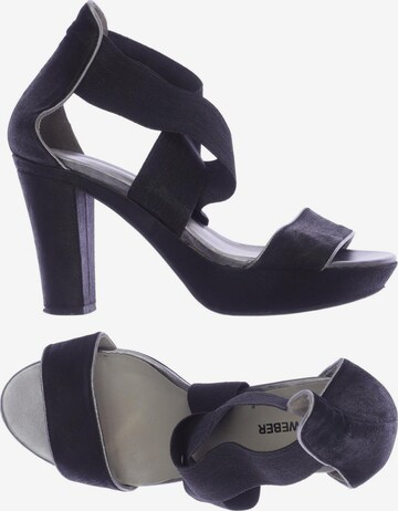 GERRY WEBER Sandals & High-Heeled Sandals in 38 in Black: front