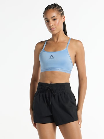 A-Game Αθλητικό σουτιέν 'Adjustable Yoga Sports Bra' σε μπλε: μπροστά