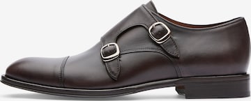 Chaussure à lacets 'Lenox' LOTTUSSE en marron : devant